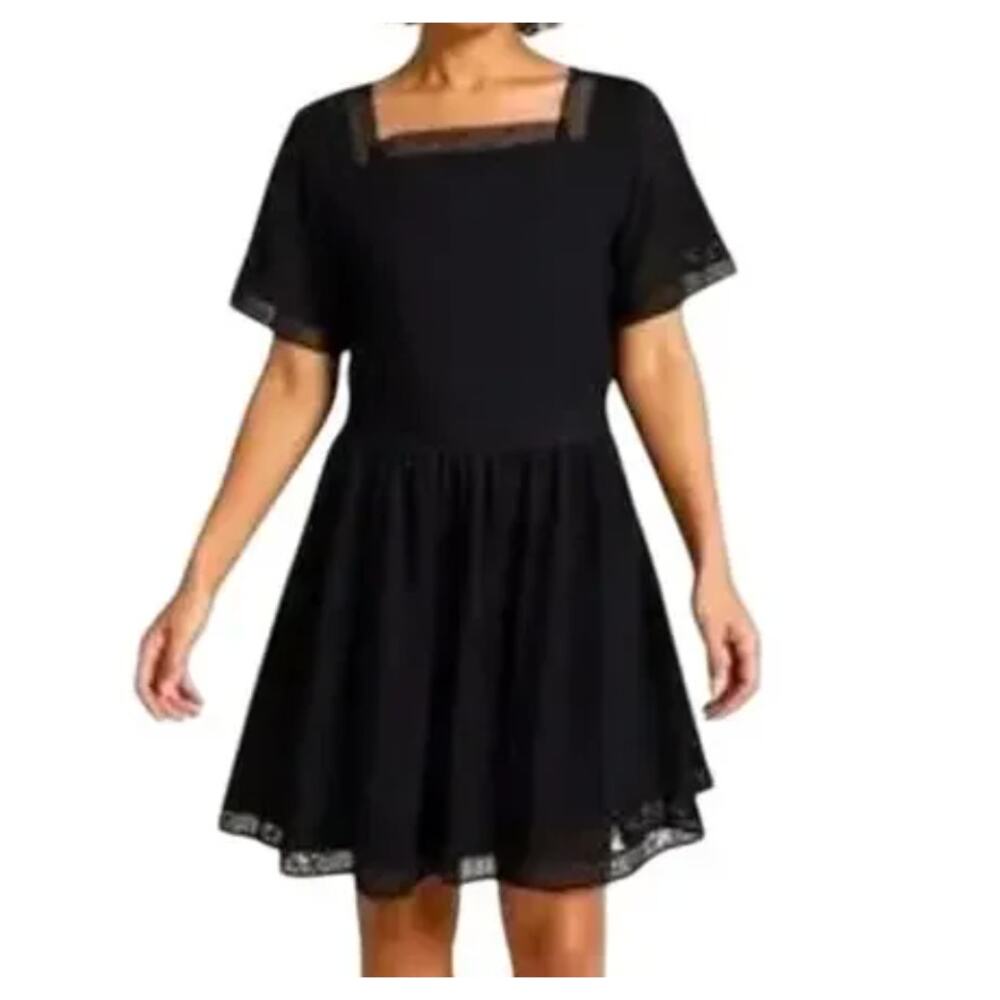 NWT ABERCROMBIE & FITCH DROP WAIST DRESS SZ LARGE